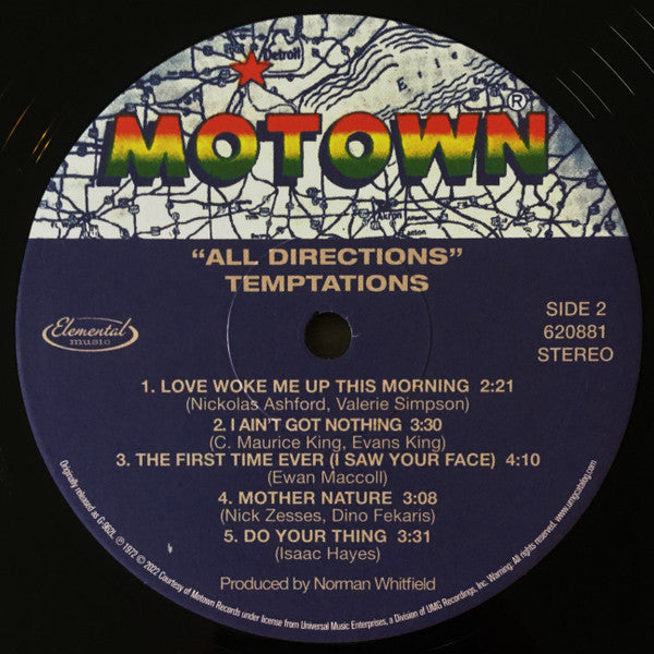 The Temptations : All Directions (LP, Album, RSD, RE)