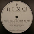 Bing Abrahams : Touch (Walk On Next To Me) (12", Promo)