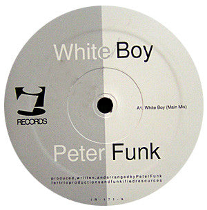 Peter Funk : White Boy (12")