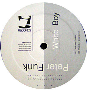 Peter Funk : White Boy (12")