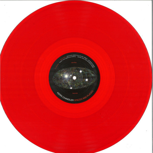 Kerri Chandler : Spaces And Places (Album Sampler Part 2) (2x12", Ltd, RP, Smplr, Red)
