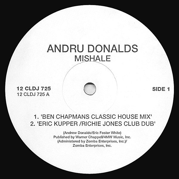 Andru Donalds : Mishale (12", Promo)