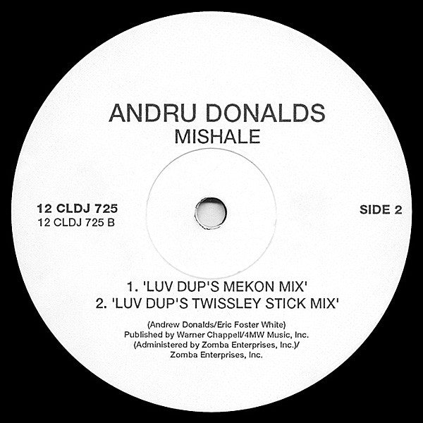 Andru Donalds : Mishale (12", Promo)