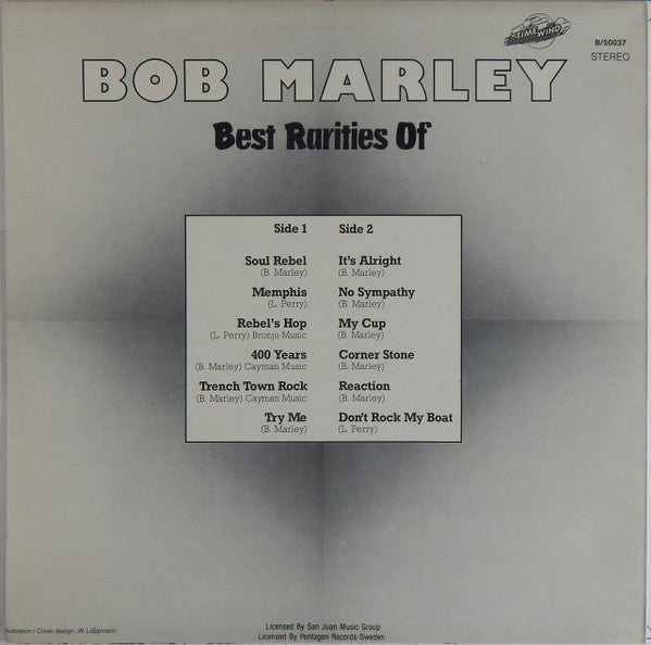 Bob Marley : Best Rarities Of (LP, Comp)