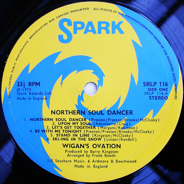 Wigan's Ovation : Northern Soul Dancer (LP, Album)