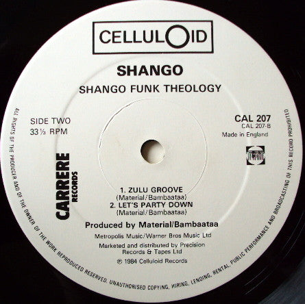 Shango : Shango Funk Theology (LP, Album)