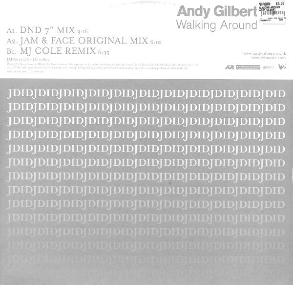 Andy Gilbert : Walking Around (12")