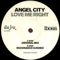 Angel City : Love Me Right (12", Promo, Gen)