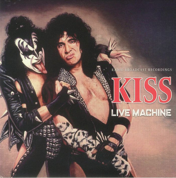 Kiss : Live Machine: Radio Broadcast Recordings (10", Unofficial,  cl)