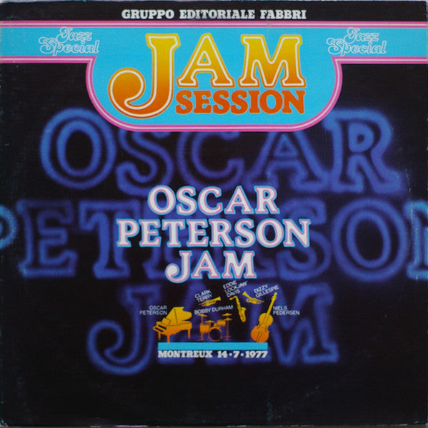 Oscar Peterson : Oscar Peterson Jam (LP, Comp, RM)