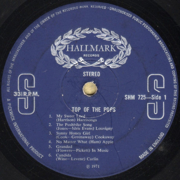 Unknown Artist : Top Of The Pops Vol. 15 (LP, Album)