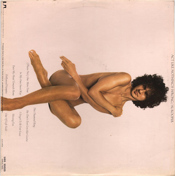 Al Kooper : Act Like Nothing's Wrong (LP, Album)