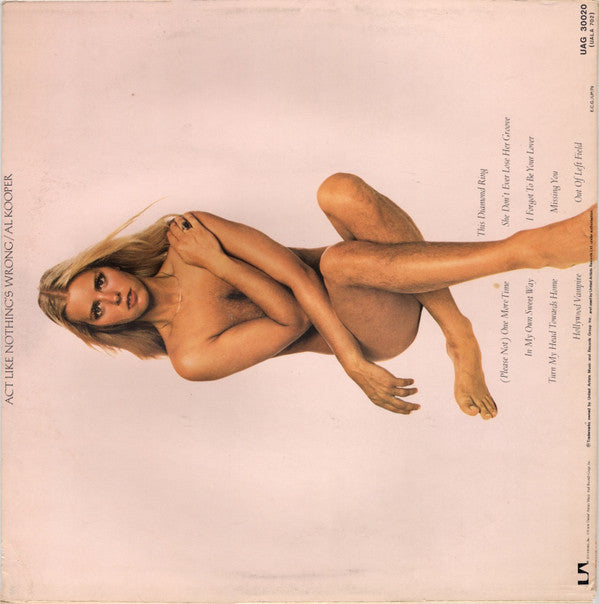 Al Kooper : Act Like Nothing's Wrong (LP, Album)