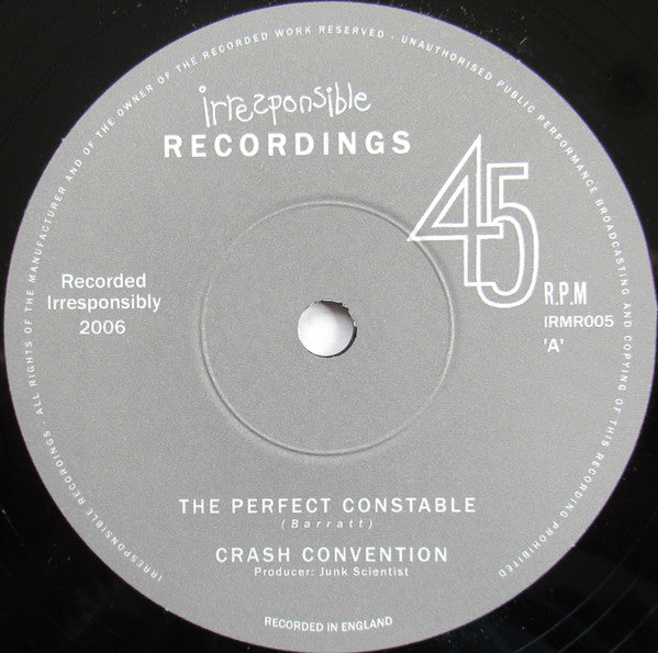 Crash Convention : The Perfect Constable (7", Single, Hea)