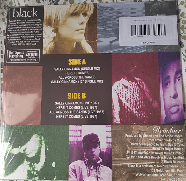 The Stone Roses : Sally Cinnamon (12", RE, RM, S/Edition, Pur)