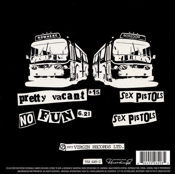 Sex Pistols : Pretty Vacant (7", Single, Ltd, Num, RE, Red)