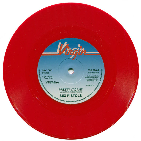 Sex Pistols : Pretty Vacant (7", Single, Ltd, Num, RE, Red)