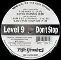 Level 9 : Don't Stop (12")