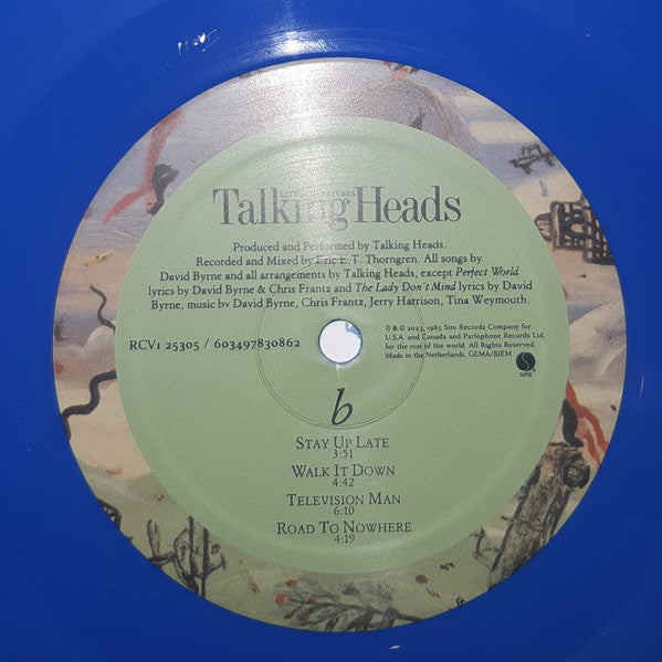 Talking Heads : Little Creatures (LP, Album, Ltd, RE, Blu)