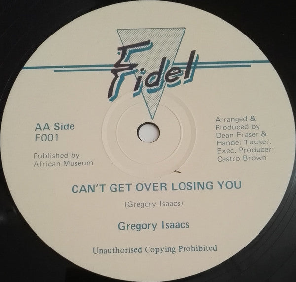 Gregory Isaacs : Disrespectful Woman / Can't Get Over Losing You (Extended Version) (12", Single, M/Print)