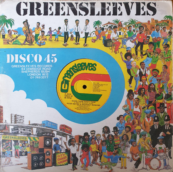 Peter Metro & Squidly Ranks / Peter Metro : Warn Them Teach Them / Caribbean Connection (12")