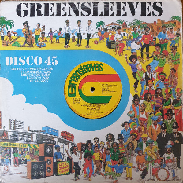 Peter Metro & Squidly Ranks / Peter Metro : Warn Them Teach Them / Caribbean Connection (12")