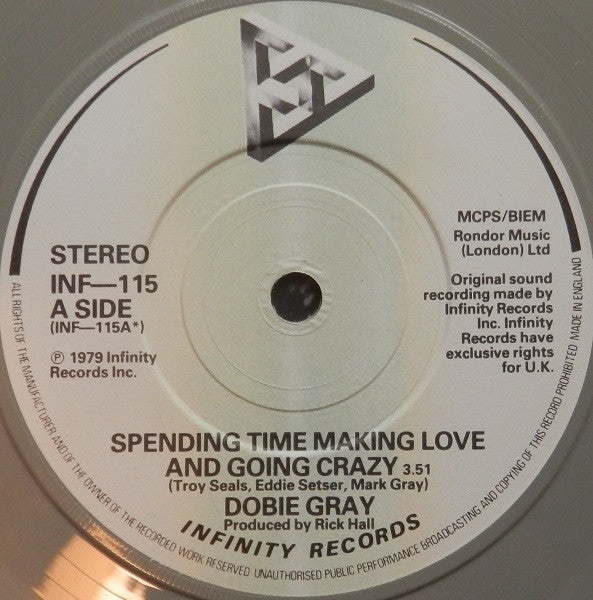 Dobie Gray : Spending Time, Making Love And Going Crazy (7", Gre)
