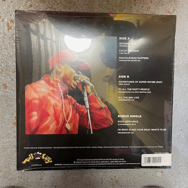 Various : Tuff City Salutes Hip Hop 50: The Solo MC's (LP, Comp, Red + 7", Single + RSD, Ltd)