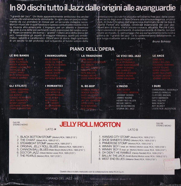 Jelly Roll Morton : Jelly Roll Morton (LP, Comp, Mono)