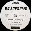 DJ Supreme : Horns Of Jericho (2x12", Promo)