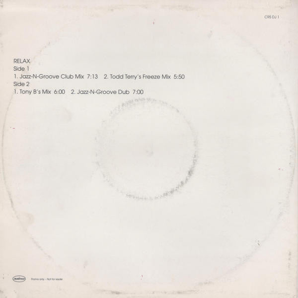 Crystal Waters : Relax (12", Promo)