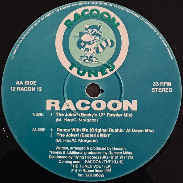 Racoon (3) : The Joker! / Dance With Me (12")