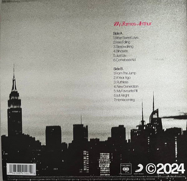 James Arthur (2) : Bitter Sweet Love (LP, Album, Ltd, Gre)