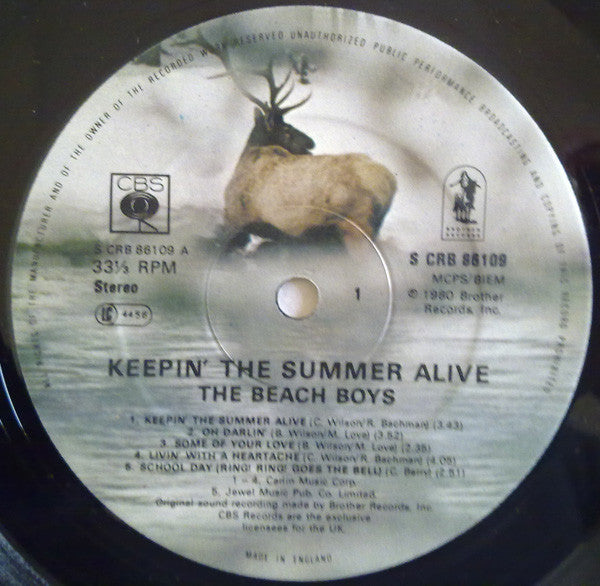 The Beach Boys : Keepin' The Summer Alive (LP, Album)