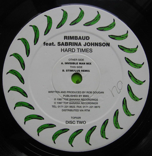 Rimbaud featuring Sabrina Johnston : Hard Times (Disc Two) (12")