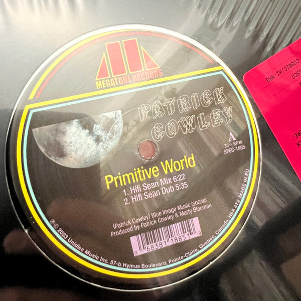 Patrick Cowley : Primitive World (12")