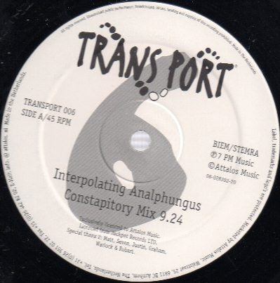 The Bubble : The Squeek Remixes (12")