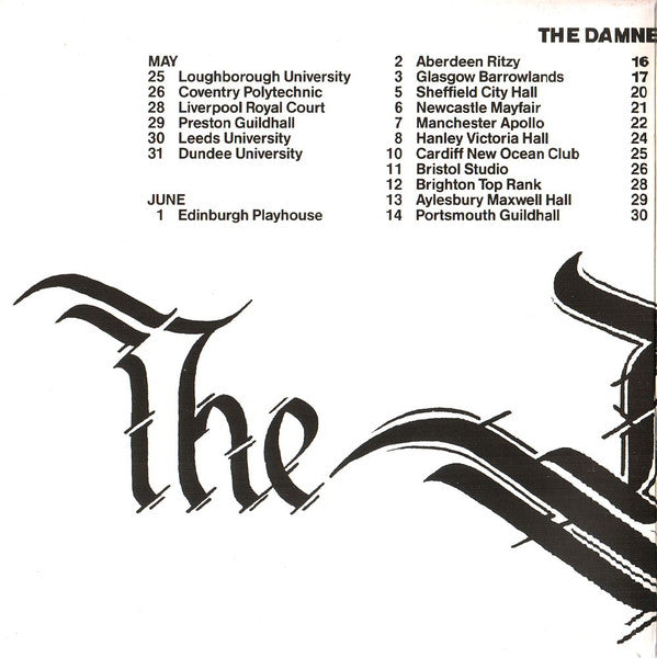 The Damned : The Shadow Of Love (Edition Première) (7", Single, Gat)