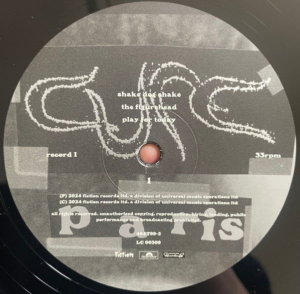 The Cure : Paris (2xLP, Album, RE, RM)