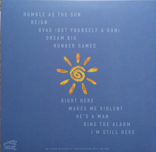 Bob Vylan (2) : Humble As The Sun (LP, Album, Ltd, Blu)