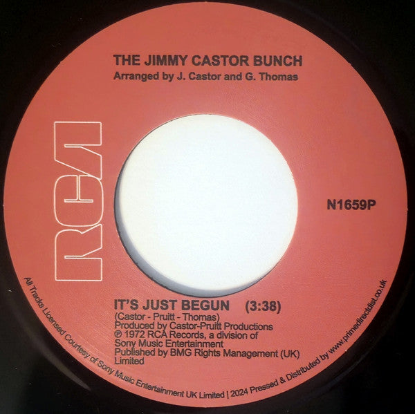 The Jimmy Castor Bunch : It's Just Begun / Troglodyte (Cave Man) (7", RSD, Single, RE)