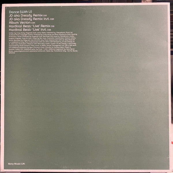 Lemar : Dance (With U) (12", Promo)