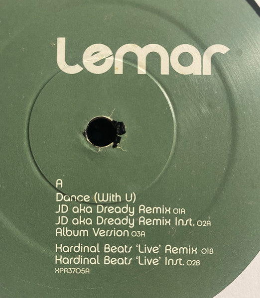 Lemar : Dance (With U) (12", Promo)