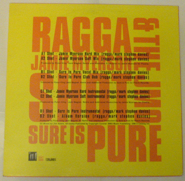 Ragga And The Jack Magic Orchestra : Shot (2x12", Promo)
