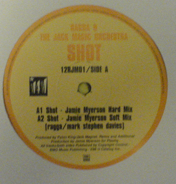 Ragga And The Jack Magic Orchestra : Shot (2x12", Promo)