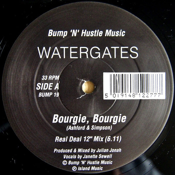 Watergates : Bourgie, Bourgie (12", Single)