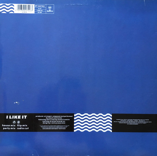 DJ H. Feat. Stefy : I Like It (12")