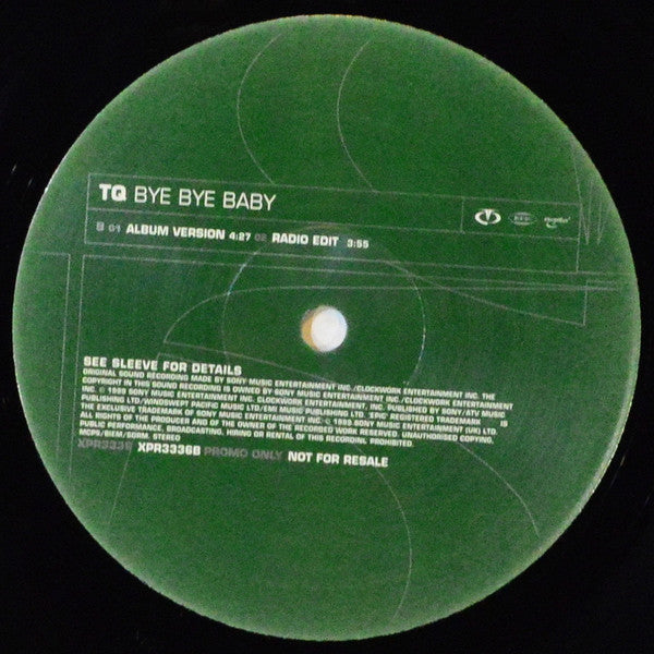 TQ : Better Days (12", Promo)