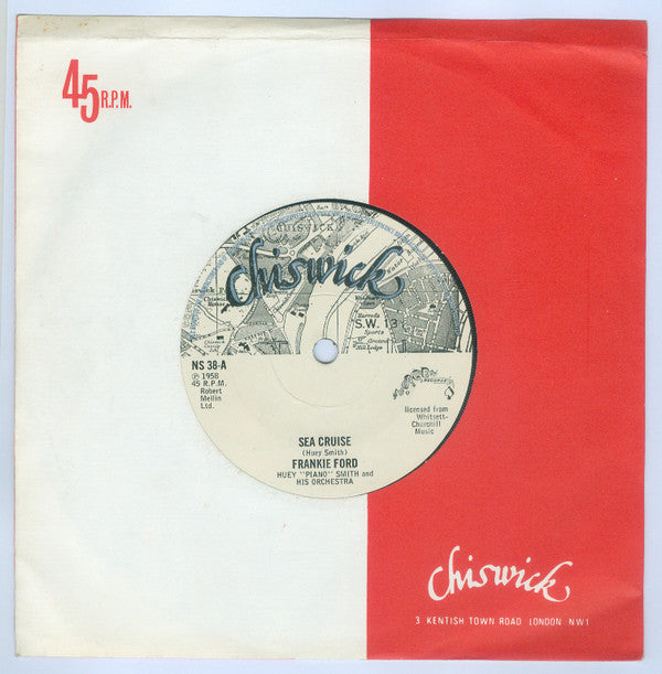 Frankie Ford With Huey "Piano" Smith & Orchestra : Sea Cruise (7", Single)