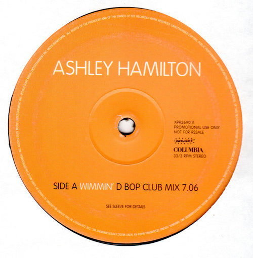Ashley Hamilton : Wimmin' (12", Promo)